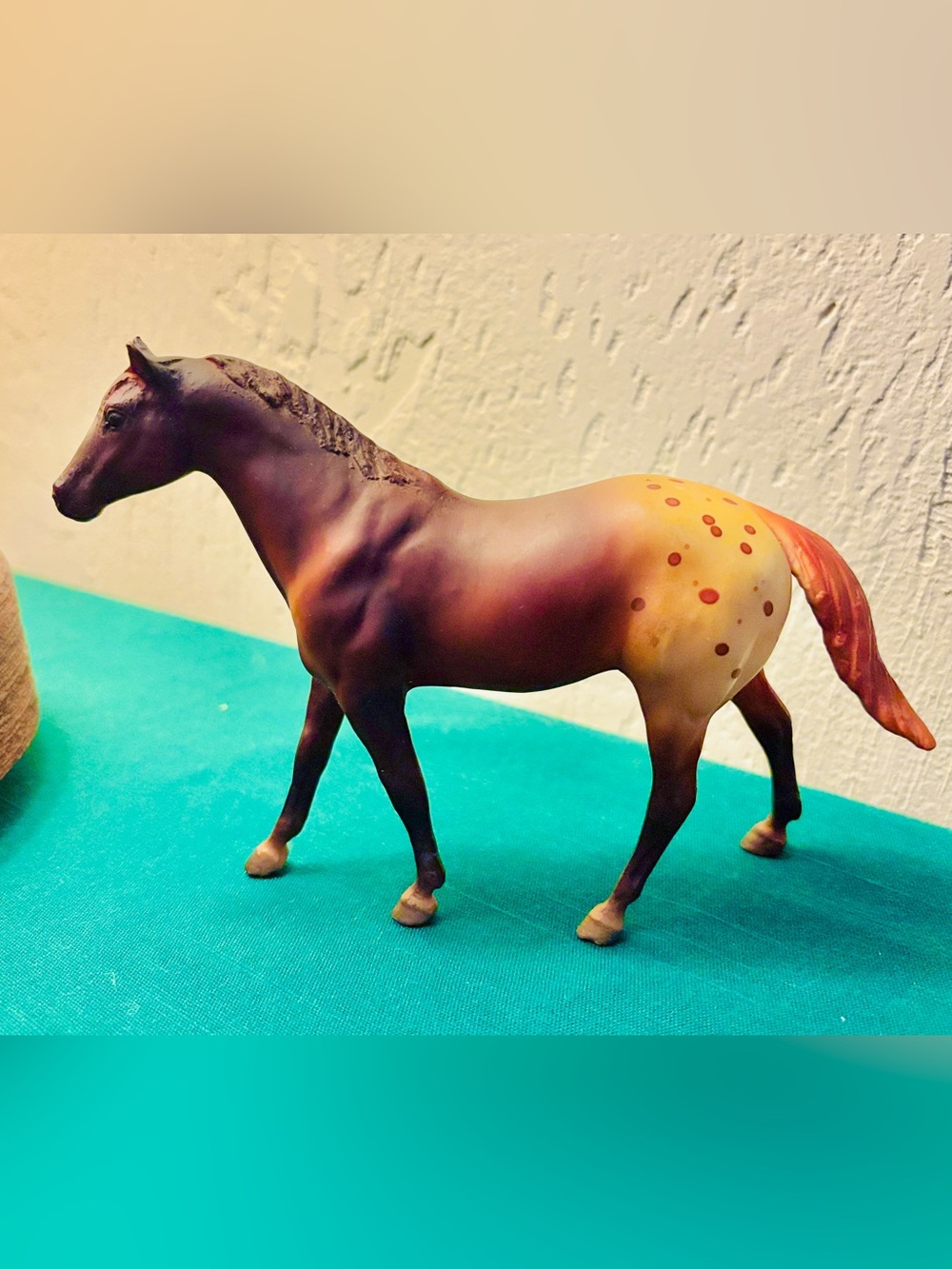 Breyer 1617 Chestnut Appaloosa Quarter Horse Stallion Figurine Stablemate